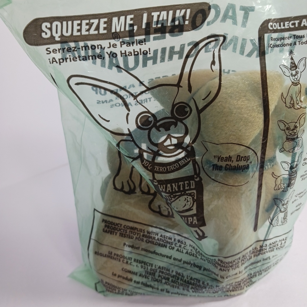 Taco Bell Talking Chihuahua Plush